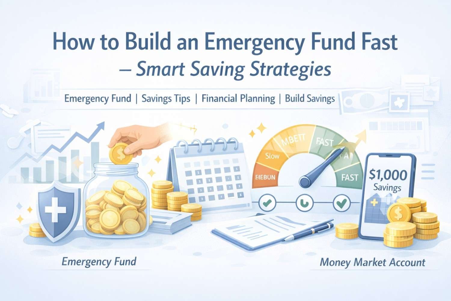 How to Build an Emergency Fund Fast – Smart Saving Strategies